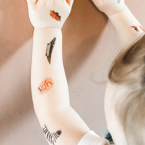 Organic Tattoos "YAY" by Halfbird