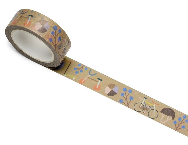 Washi-Tape Fahrrad by Anna Katharina Jansen