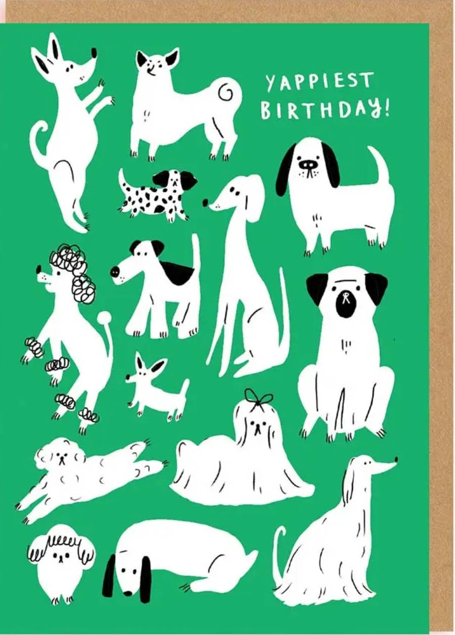 Yappi Birthday Dogs Klappkarte