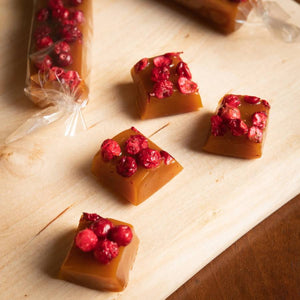 Karamellriegel Safran & Preiselbeeren (38g)