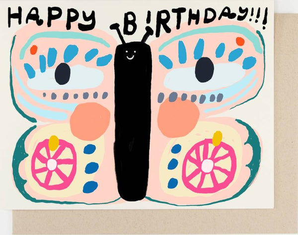 Birthday Butterfly Klappkarte
