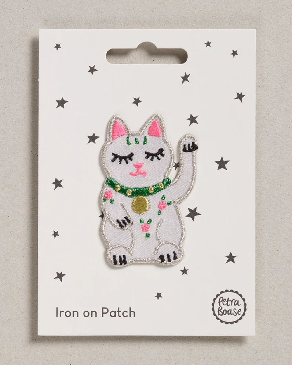 Lucky Cat Aufnäher (zum Aufbügeln)