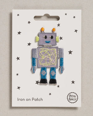 Roboter Aufnäher (zum Aufbügeln)