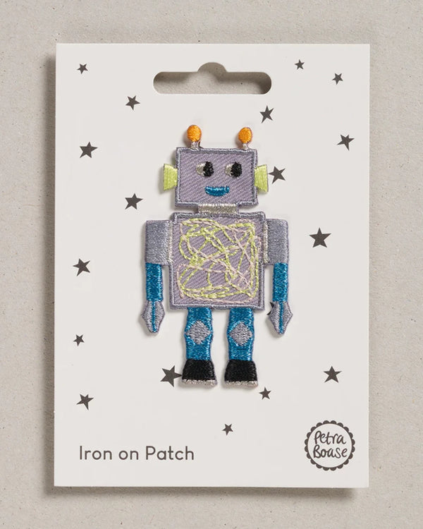 Roboter Aufnäher (zum Aufbügeln)