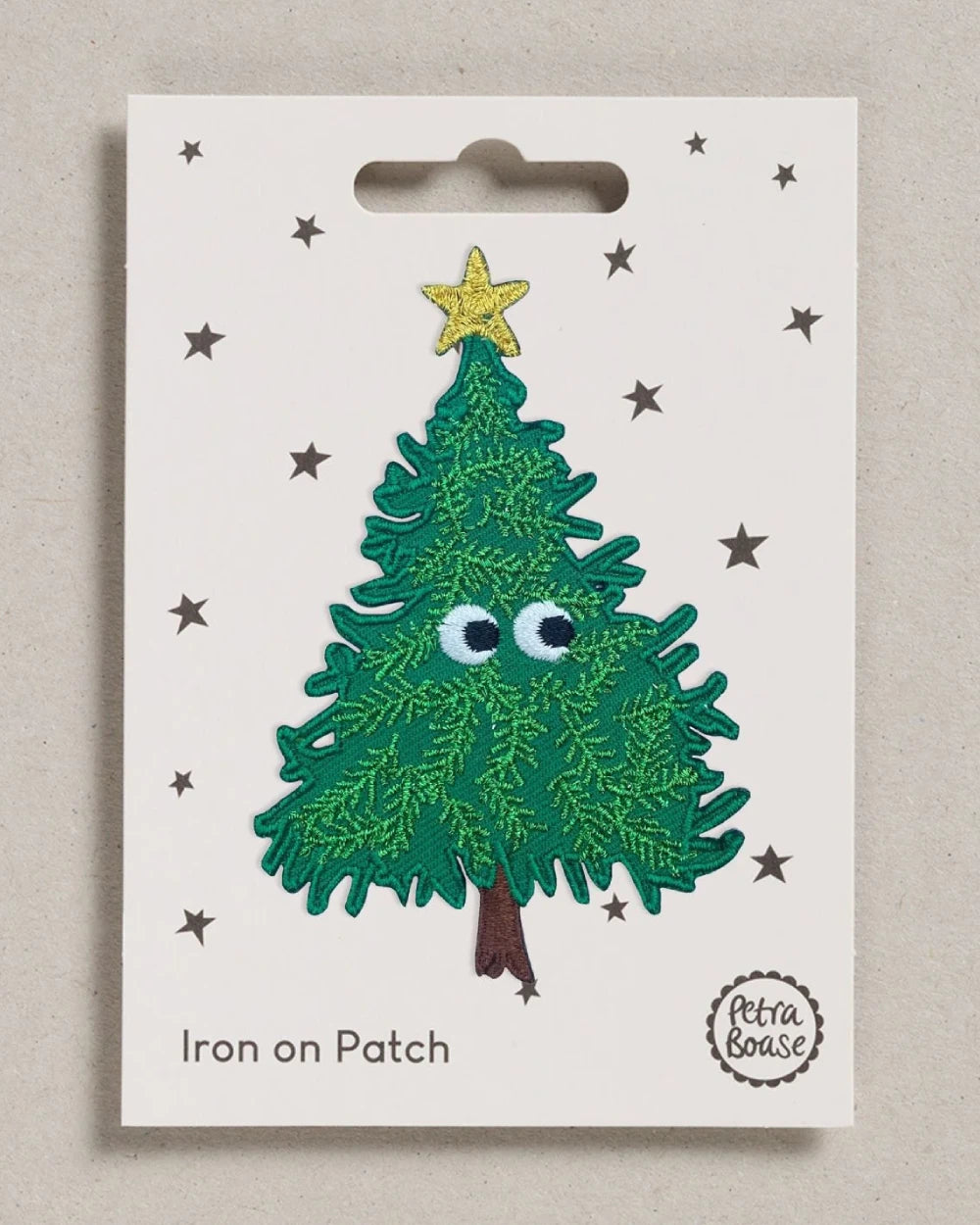 Weihnachtsbaum Aufnäher (zum Aufbügeln)