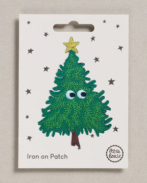 Weihnachtsbaum Aufnäher (zum Aufbügeln)