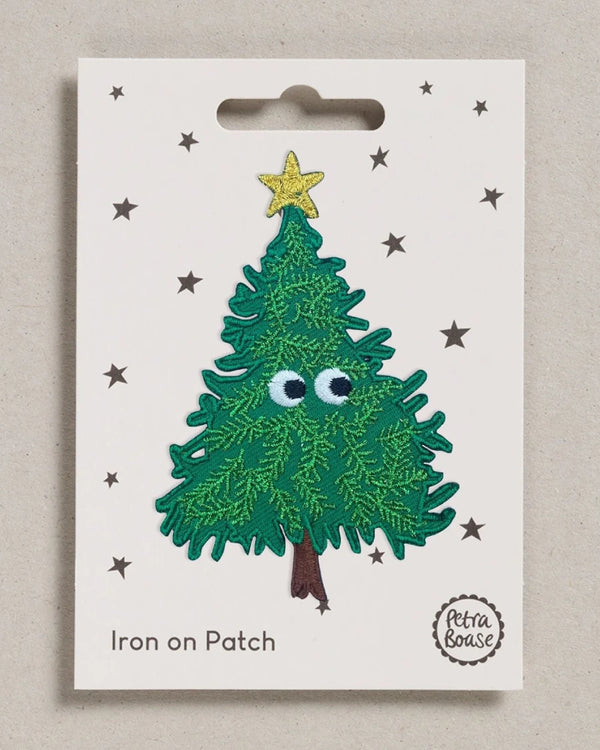 Weihnachtsbaum Aufnäher (zum Aufbügeln)