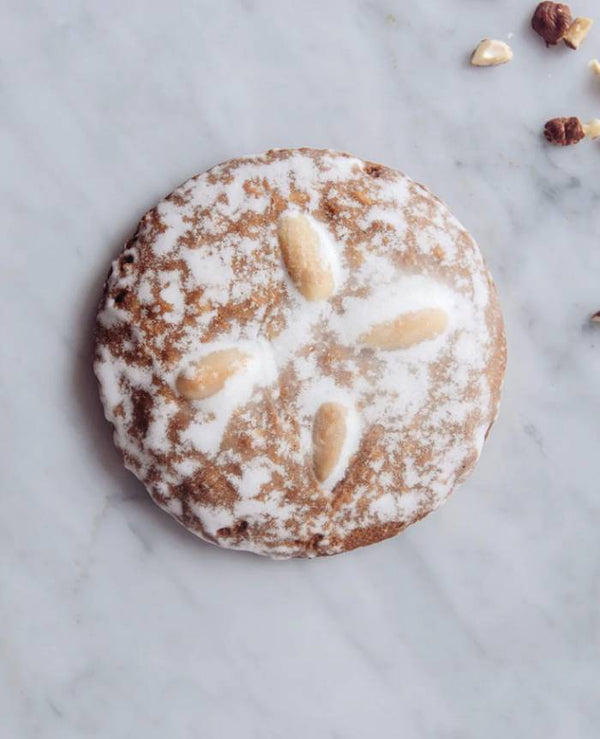 Lebkuchen Dose Alec Doherty mit 5 veganen gemischten Elisen
