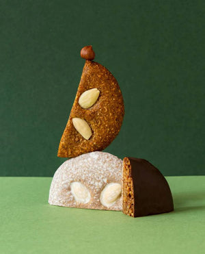 Lebkuchen Dose Maya Stepien mit 5 gemischten veganen Elisen