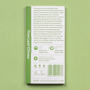 Fine Leaf Chives Saatgut