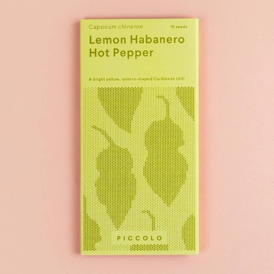 Lemon Habanero Hot Pepper Saatgut