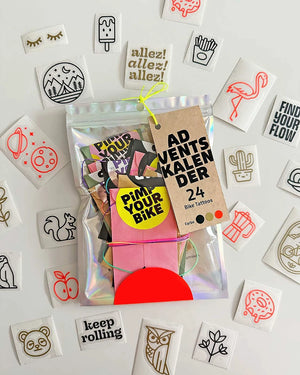 Der ultimative Sticker-Adventskalender für Radfahrer