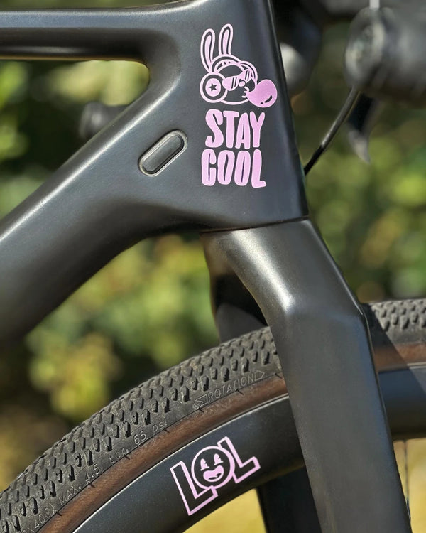 Sticker-Set Happy Day Schwarz