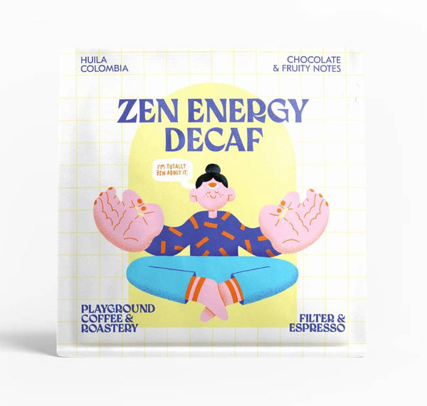 Zen Energy Decaf Filter- und Espressokaffee • Ganze Bohne • 250g