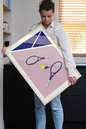 LA Tennis Print - Rosi Feist (30x40cm)