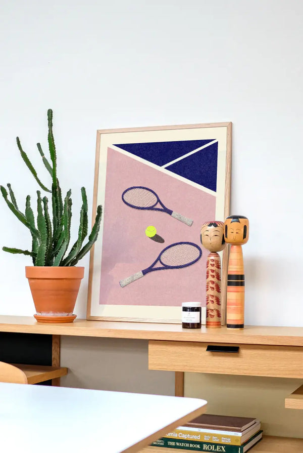 LA Tennis Poster - Rosi Feist (30x40cm)