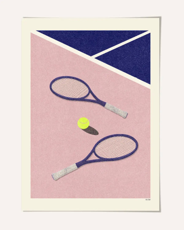 LA Tennis Print - Rosi Feist (30x40cm)