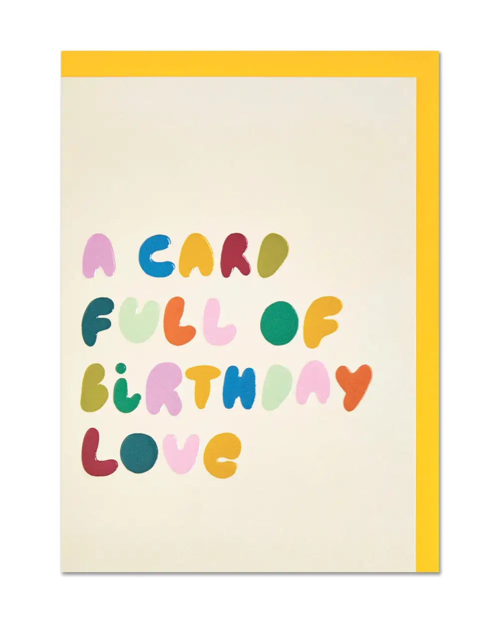 A Card Full of Birthday Klappkarte