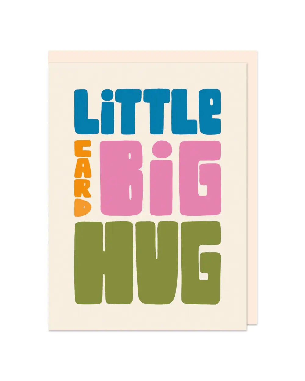 A Little Card Big Hug Klappkarte