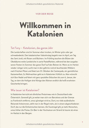 Reisehandbuch Grand Tour von Katalonien - Geheimtipps von Freunden