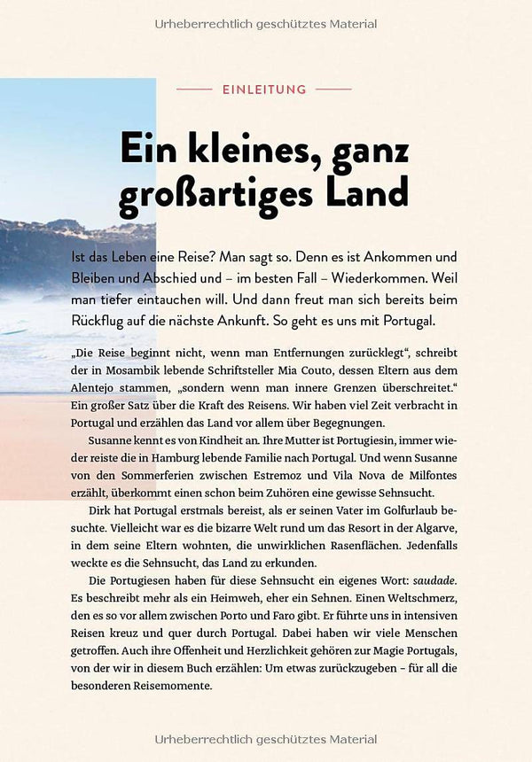 Reisehandbuch Portugal - Geheimtipps von Freunden