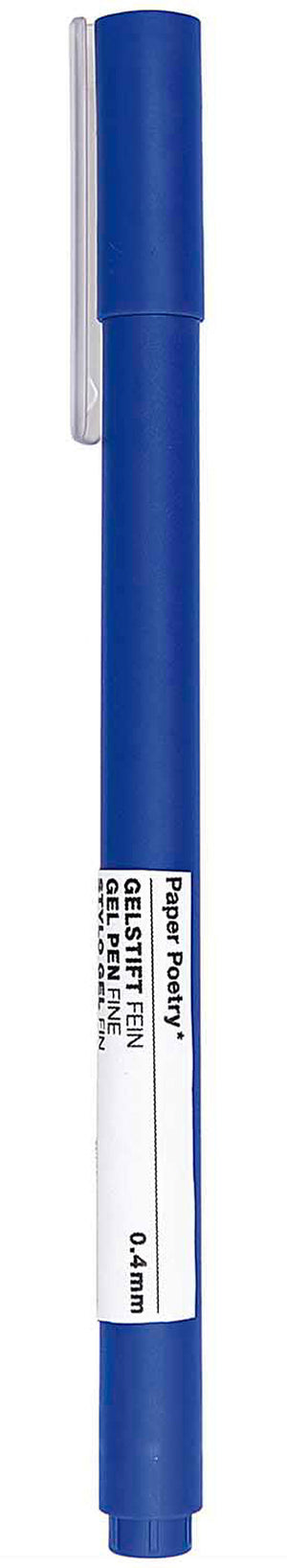 Paper Poetry Gelstift Fein 0,4mm Blau