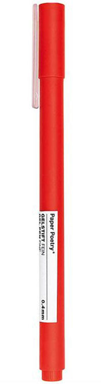 Paper Poetry Gelstift Fein 0,4mm Rot