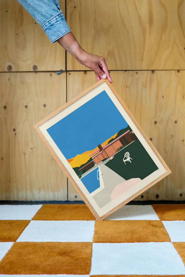 Pool Side Print (30x40cm)