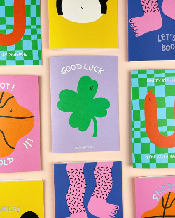 Rumble Cards Good Luck Klappkarte