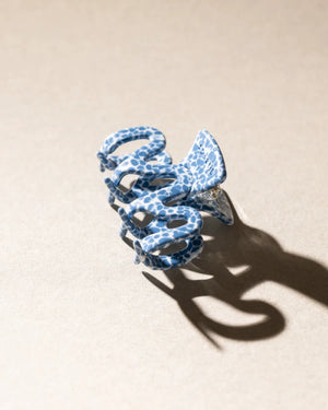 Wave Denim Haarklammer