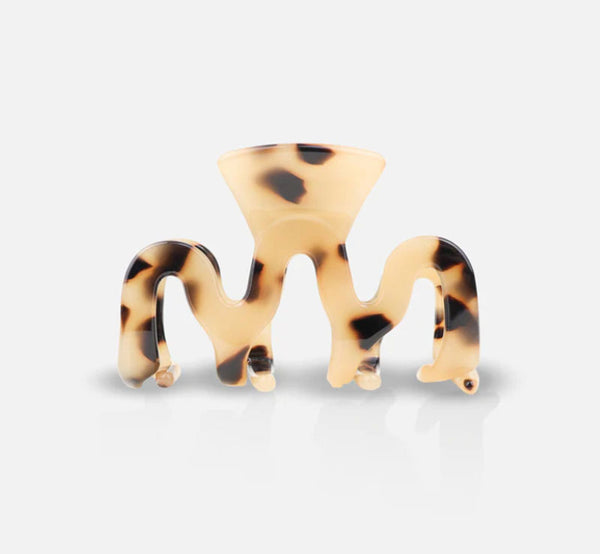 Wave Cheetah Haarklammer