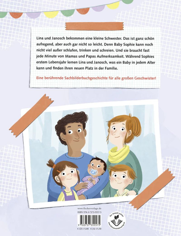 Unser Geschwisterchen ist da