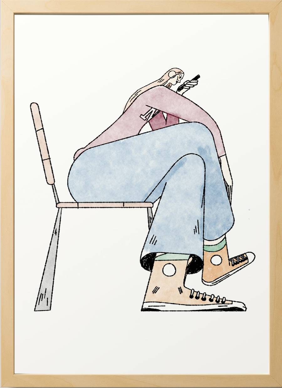 Sergio Membrillas Bench FineArt Print