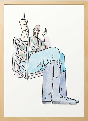Sergio Membrillas NYC Cowboy FineArt Print
