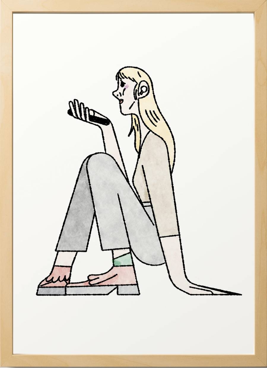 Sergio Membrillas Voice Message FineArt Print