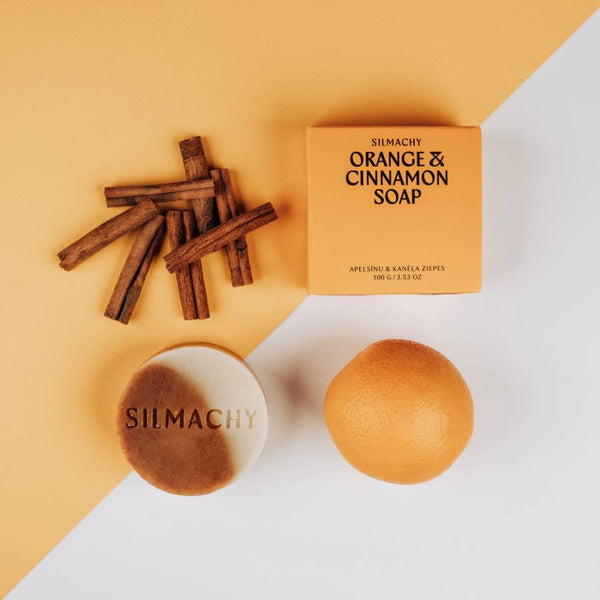 Orange & Cinnamon Hand & Body Soap
