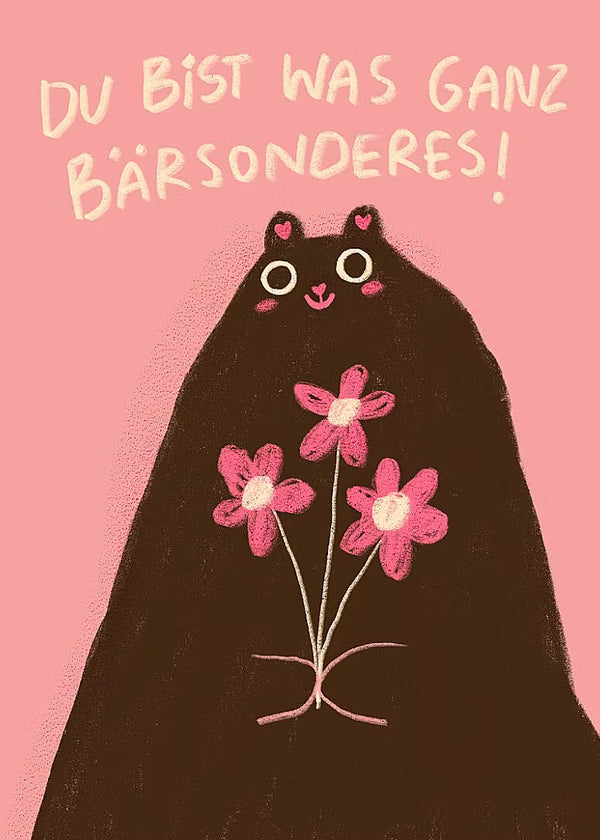 Bärsonders Postkarte