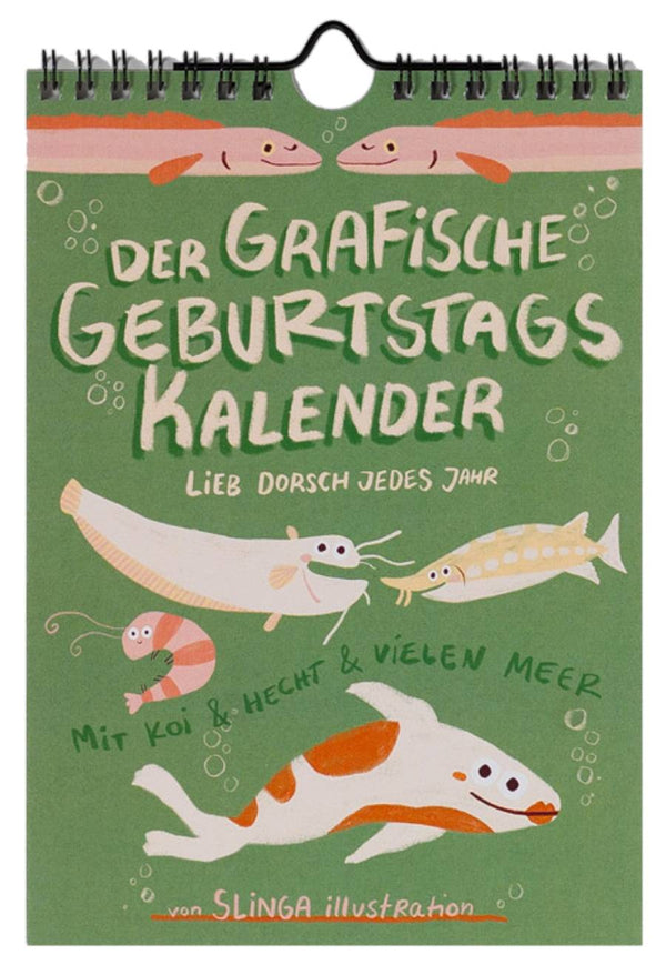 Slinga GraFischer Geburtstagskalender