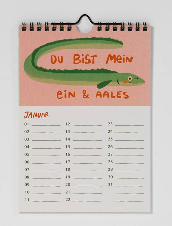 Slinga GraFischer Geburtstagskalender