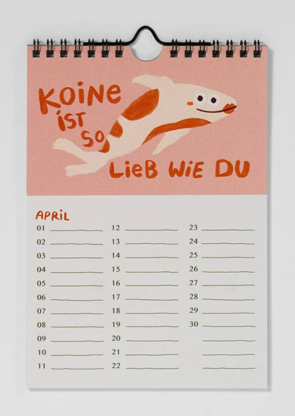 Slinga GraFischer Geburtstagskalender