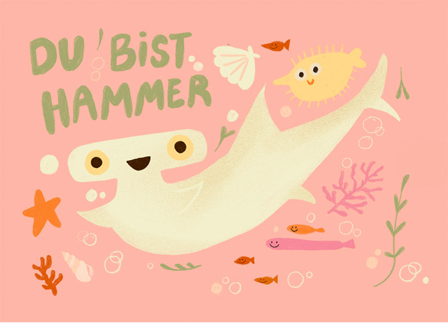 Hammer Postkarte