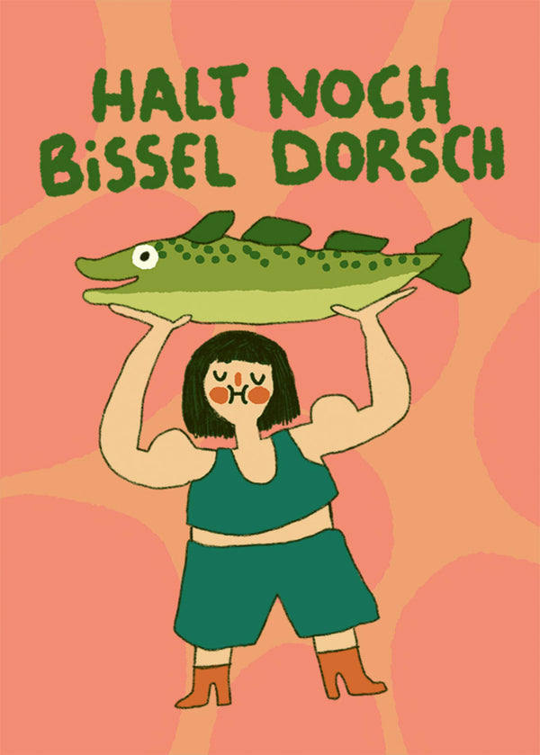 Halt Dorsch Postkarte