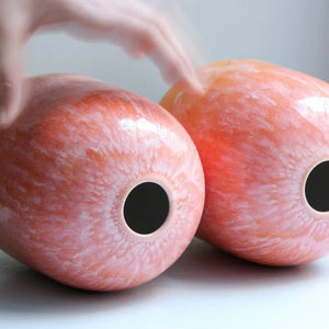 Hana Vase Plum Large Mandarin