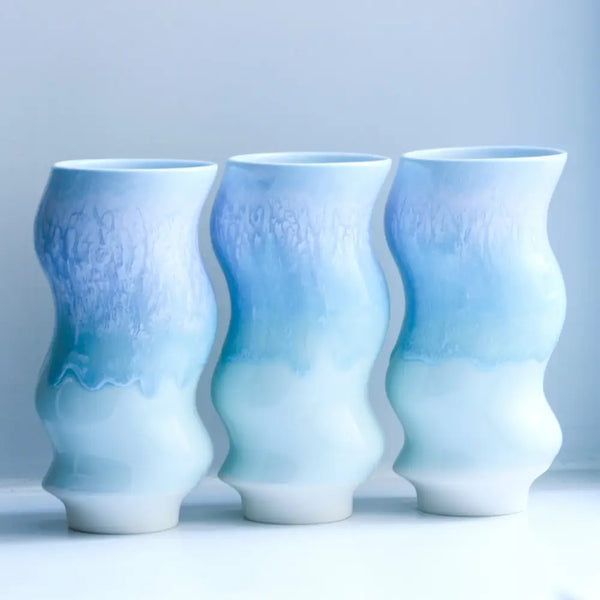Hana Vase Wave Large Pacifica