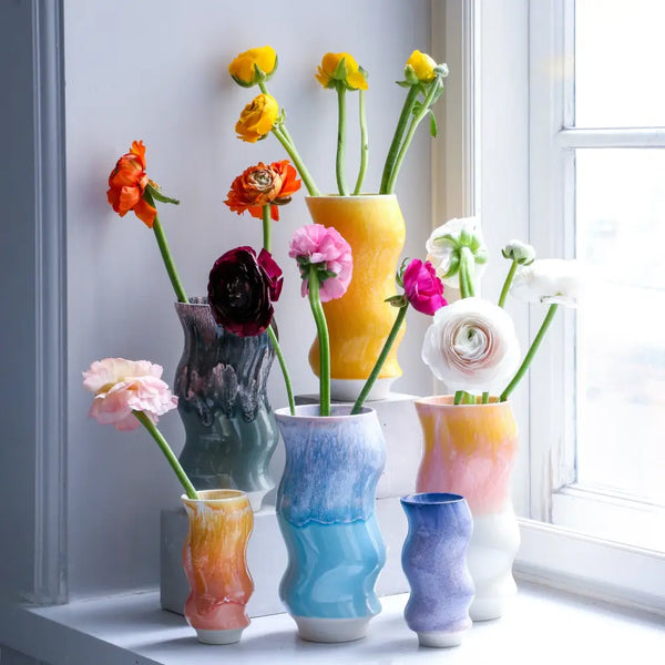 Hana Vase Wave Large Pacifica