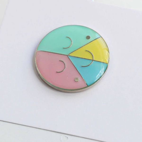 Metal Pin Pastel Logo (Serie #1)