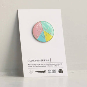Metal Pin Pastel Logo (Serie #1)