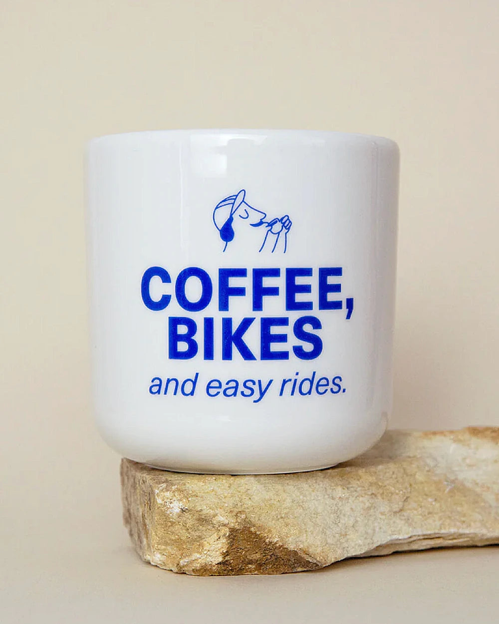 Coffee, Bikes & Easy Rides Porzellanbecher