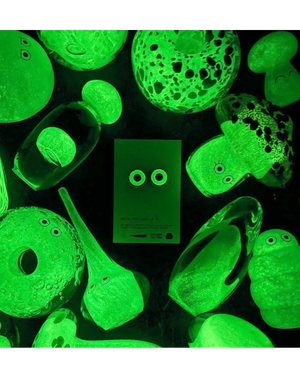 Metal Pin Glow in the Dark Eyes  (Serie #3)