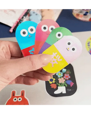 Studio Arhoj Sticker Cat Pill Rain